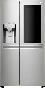 LG INSTAVIEW Door-in-Door GSX960NSVZ - Amerikaanse koelkast - Zilver
