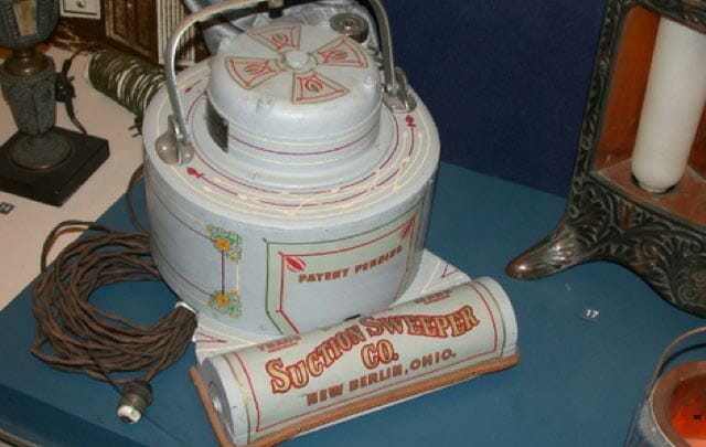 Hoover Model 0 een van de eerste commerciële stofzuigers in de geschiedenis