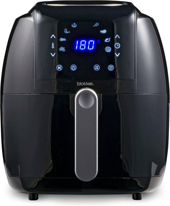 Blokker Airfryer XL - Heteluchtfriteuse 4.5L - Zwart