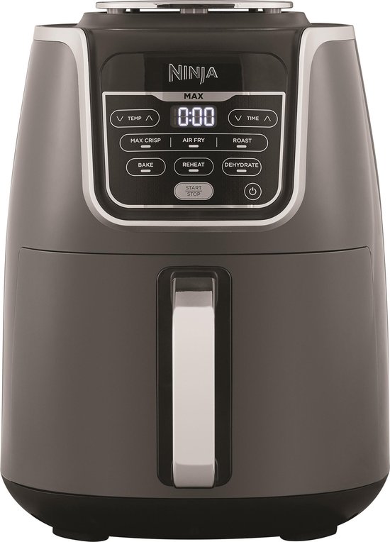 Ninja Foodi Airfryer XXL - 5.2 Liter - 6 Kookprogrammaʼs - Grijs/Zwart - AF160EU