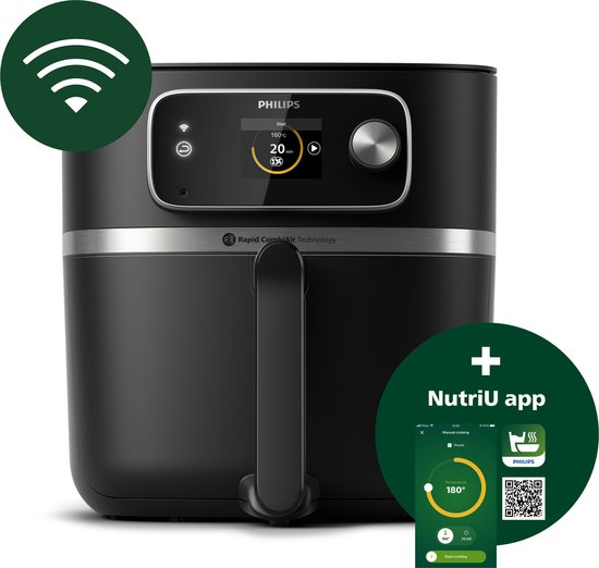 Philips Airfryer Combi XXL Connected 7000 serie HD9880/90 - Heteluchtfriteuse